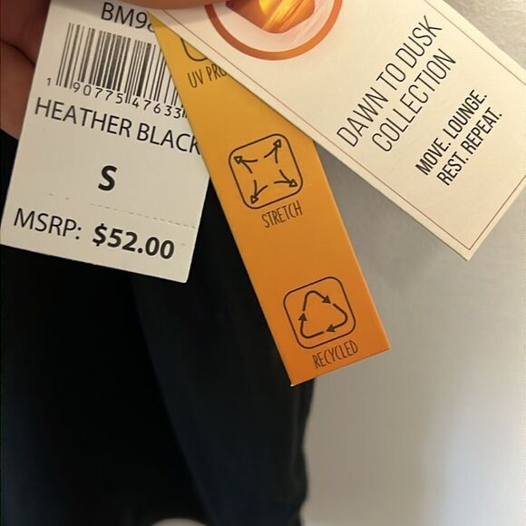 Burnside Men's Black Drawstring Shorts size S - Picture 4 of 5